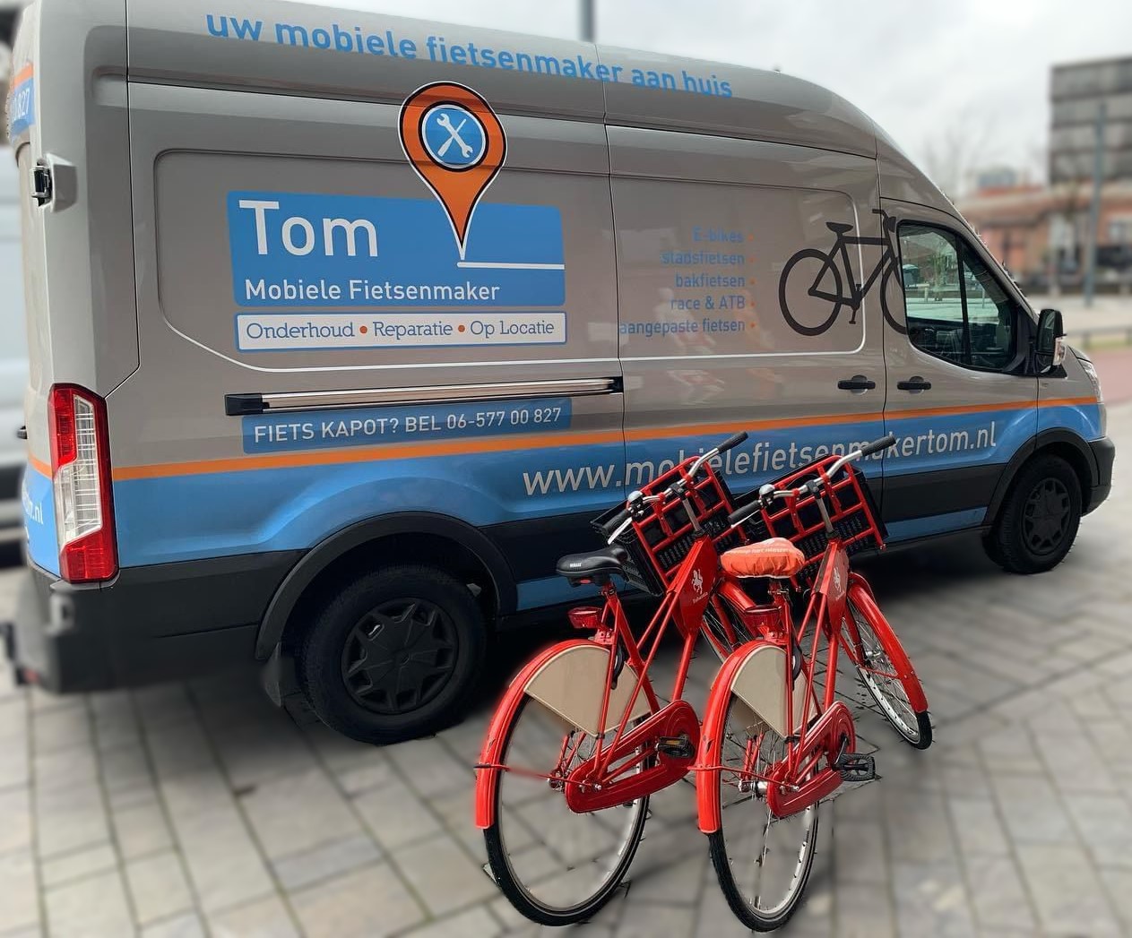 Mobiele Fietsenmaker Tom